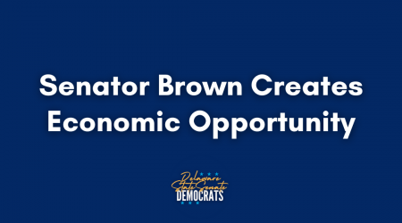 Senator Brown Creates Economic Opportunity