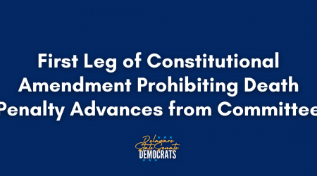 First Leg of Constitutional Amendment Prohibiting Death Penalty Advances from Committee
